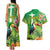 Brazil Rio-Toucan Bird Personalized Couples Matching Tank Maxi Dress and Hawaiian Shirt Tropical Flowers