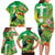 Brazil Rio-Toucan Bird Personalized Family Matching Long Sleeve Bodycon Dress and Hawaiian Shirt Tropical Flowers