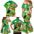 Brazil Rio-Toucan Bird Personalized Family Matching Mermaid Dress and Hawaiian Shirt Tropical Flowers