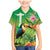Brazil Rio-Toucan Bird Personalized Family Matching Mermaid Dress and Hawaiian Shirt Tropical Flowers