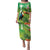 Brazil Rio-Toucan Bird Personalized Family Matching Puletasi and Hawaiian Shirt Tropical Flowers