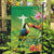 Brazil Rio-Toucan Bird Personalized Garden Flag Tropical Flowers