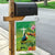 Brazil Rio-Toucan Bird Personalized Garden Flag Tropical Flowers