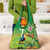 Brazil Rio-Toucan Bird Personalized Grocery Bag Tropical Flowers