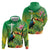 Brazil Rio-Toucan Bird Personalized Hoodie Tropical Flowers
