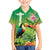 Brazil Rio-Toucan Bird Personalized Kid Hawaiian Shirt Tropical Flowers