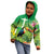 Brazil Rio-Toucan Bird Personalized Kid Hoodie Tropical Flowers