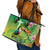 Brazil Rio-Toucan Bird Personalized Leather Tote Bag Tropical Flowers