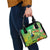 Brazil Rio-Toucan Bird Personalized Shoulder Handbag Tropical Flowers