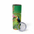 Brazil Rio-Toucan Bird Personalized Skinny Tumbler Tropical Flowers