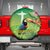 Brazil Rio-Toucan Bird Personalized Spare Tire Cover Tropical Flowers