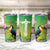 Brazil Rio-Toucan Bird Personalized Tumbler Cup Tropical Flowers
