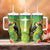 Brazil Rio-Toucan Bird Personalized Tumbler With Handle Tropical Flowers