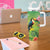 Brazil Rio-Toucan Bird Personalized Tumbler With Handle Tropical Flowers