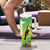 Brazil Rio-Toucan Bird Personalized Tumbler With Handle Tropical Flowers