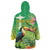 Brazil Rio-Toucan Bird Personalized Wearable Blanket Hoodie Tropical Flowers