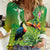 Brazil Rio-Toucan Bird Personalized Women Casual Shirt Tropical Flowers