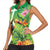 Brazil Rio-Toucan Bird Personalized Women Sleeveless Polo Shirt Tropical Flowers