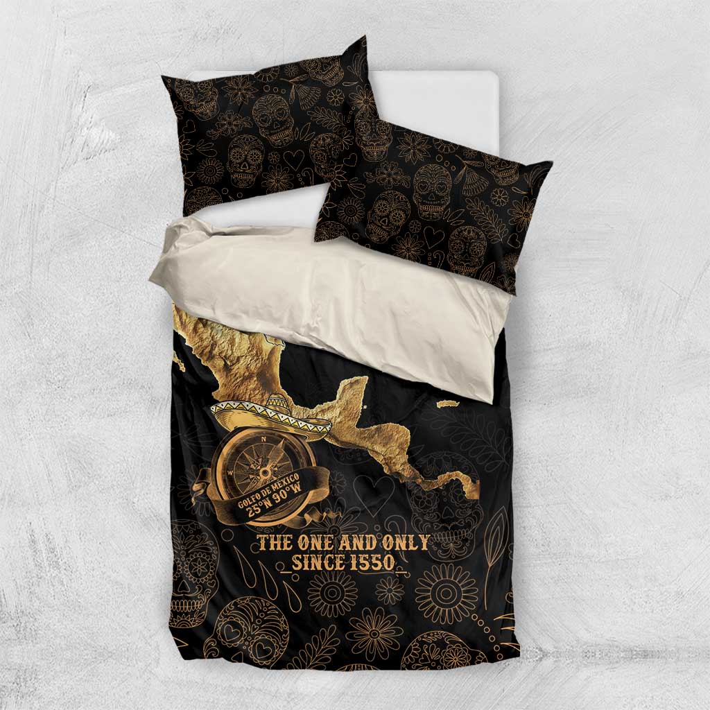 Gulf Of Mexico Bedding Set Historic Gulf of Mexico Map Since 1550
