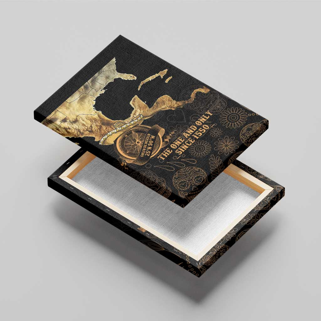 Gulf Of Mexico Canvas Wall Art Historic Gulf of Mexico Map Since 1550