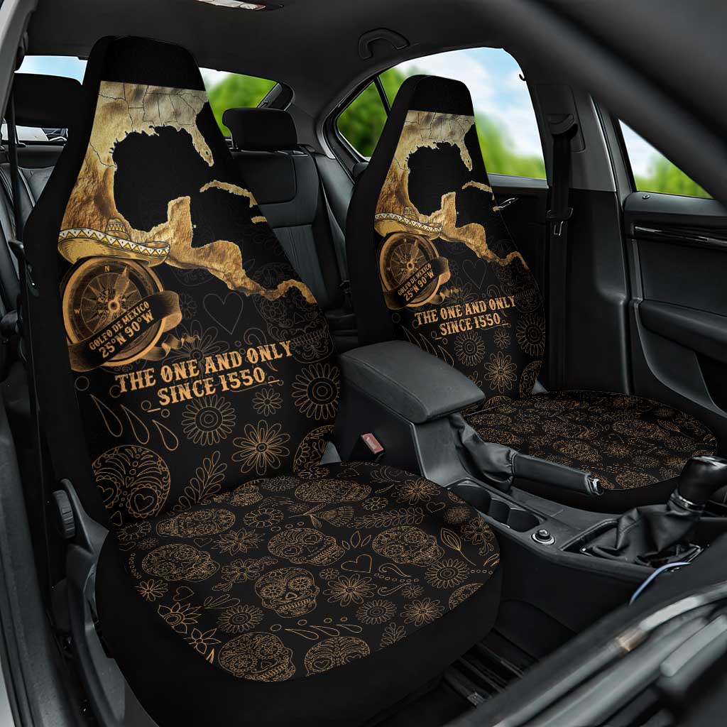 Gulf Of Mexico Car Seat Cover Historic Gulf of Mexico Map Since 1550