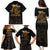 Gulf Of Mexico Family Matching Puletasi and Hawaiian Shirt Historic Gulf of Mexico Map Since 1550