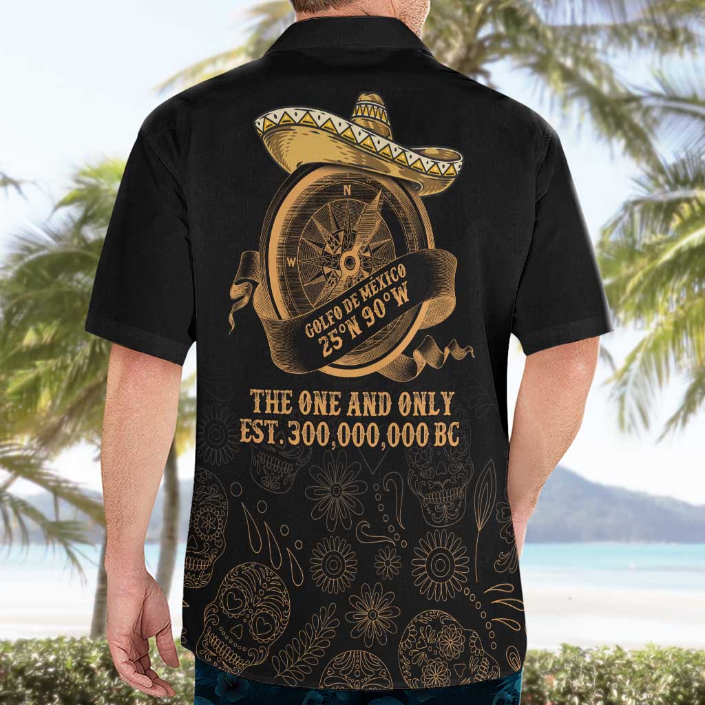 Gulf Of Mexico Hawaiian Shirt Historic Gulf of Mexico Map Since 1550