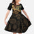 Gulf Of Mexico Kid Short Sleeve Dress Historic Gulf of Mexico Map Since 1550