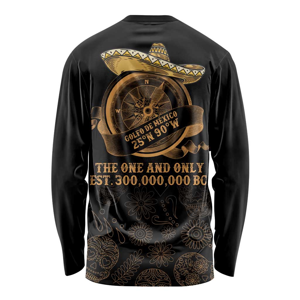 Gulf Of Mexico Long Sleeve Shirt Historic Gulf of Mexico Map Since 1550