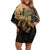 Gulf Of Mexico Off Shoulder Short Dress Historic Gulf of Mexico Map Since 1550
