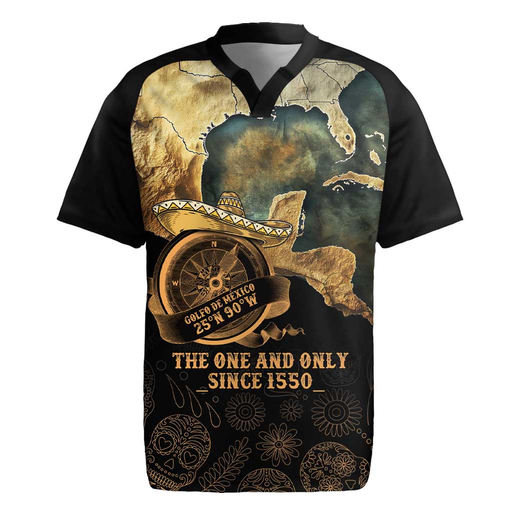 Gulf Of Mexico Rugby Jersey Historic Gulf of Mexico Map Since 1550