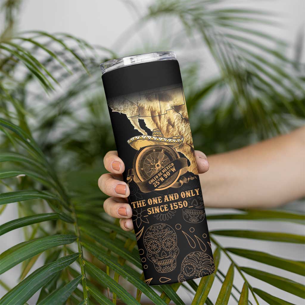 Gulf Of Mexico Skinny Tumbler Historic Gulf of Mexico Map Since 1550