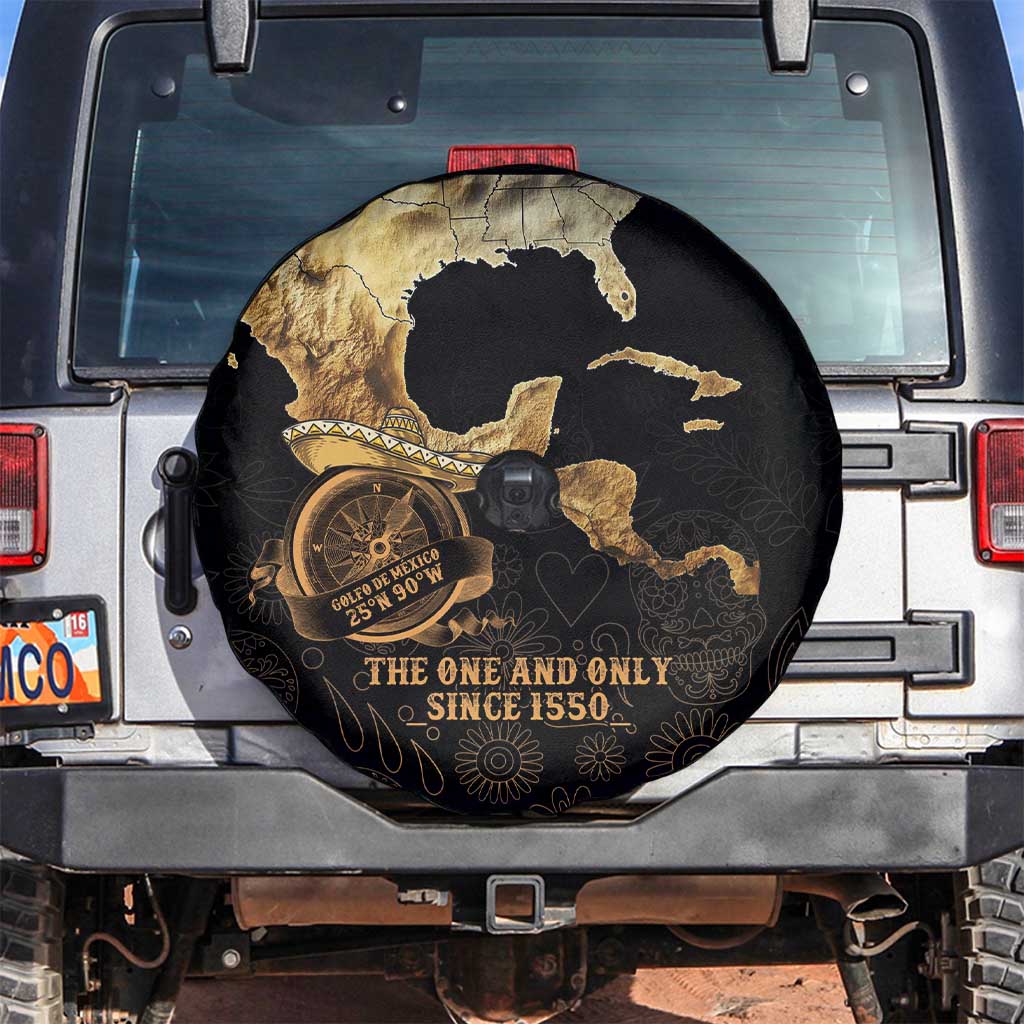 Gulf Of Mexico Spare Tire Cover Historic Gulf of Mexico Map Since 1550