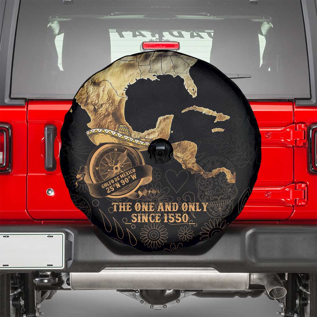 Gulf Of Mexico Spare Tire Cover Historic Gulf of Mexico Map Since 1550