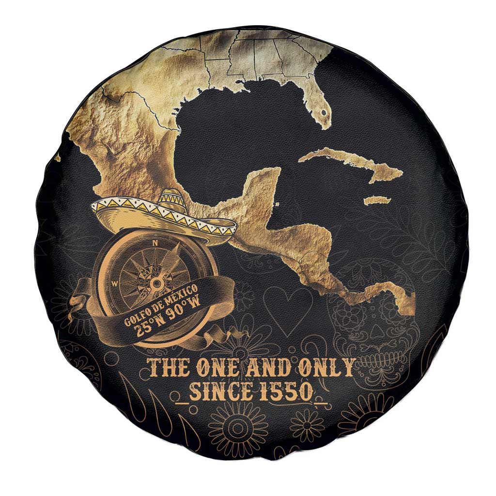 Gulf Of Mexico Spare Tire Cover Historic Gulf of Mexico Map Since 1550