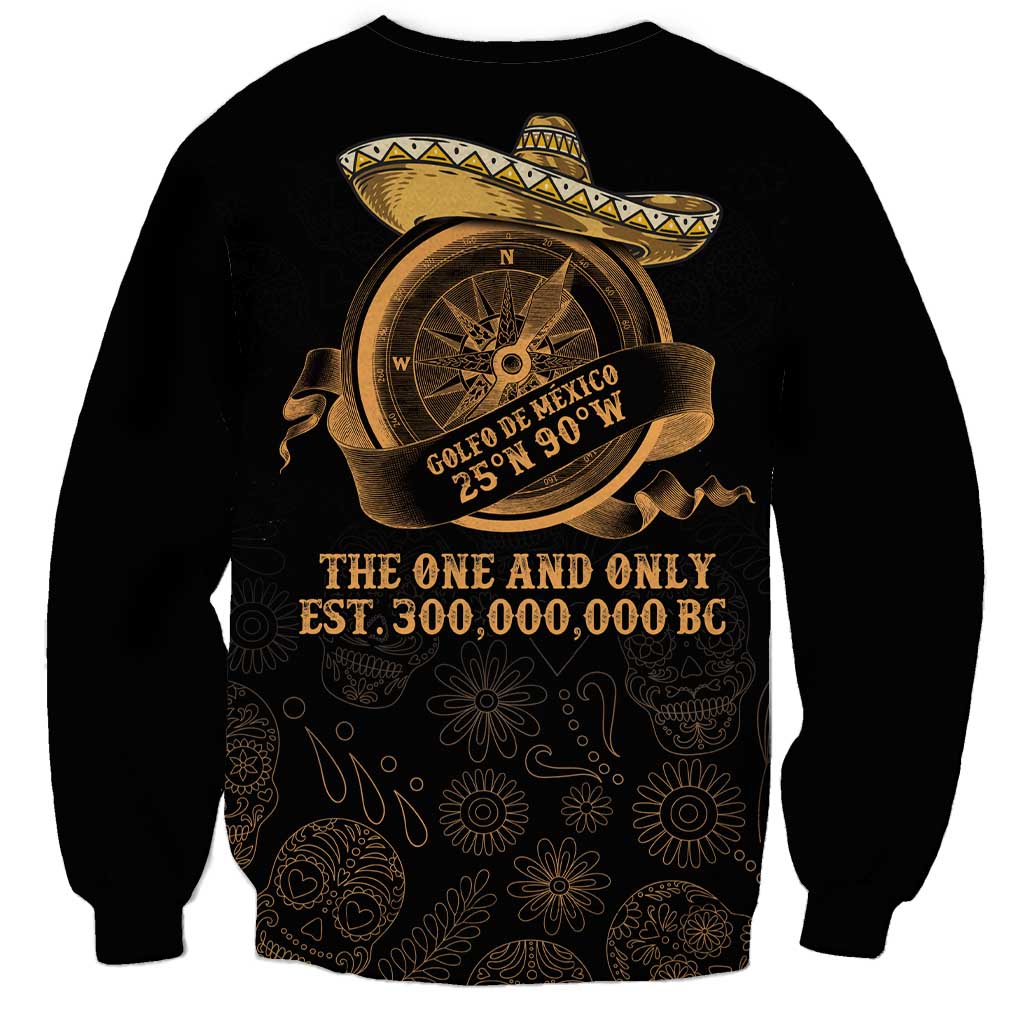 Gulf Of Mexico Sweatshirt Historic Gulf of Mexico Map Since 1550