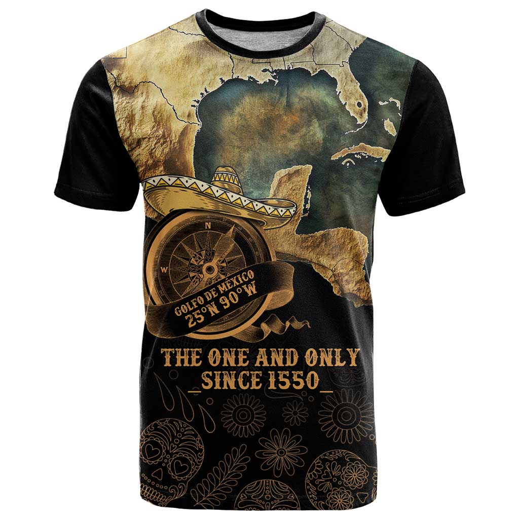 Gulf Of Mexico T Shirt Historic Gulf of Mexico Map Since 1550