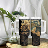 Gulf Of Mexico Tumbler With Handle Historic Gulf of Mexico Map Since 1550
