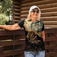 Gulf Of Mexico Women Polo Shirt Historic Gulf of Mexico Map Since 1550