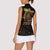 Gulf Of Mexico Women Sleeveless Polo Shirt Historic Gulf of Mexico Map Since 1550