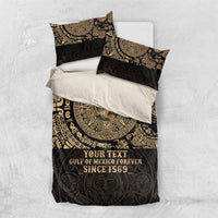 Gulf of Mexico Personalized Bedding Set Since 1569 Aztec Vingtage