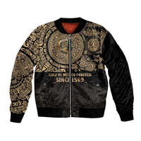 Gulf of Mexico Personalized Bomber Jacket Since 1569 Aztec Vingtage