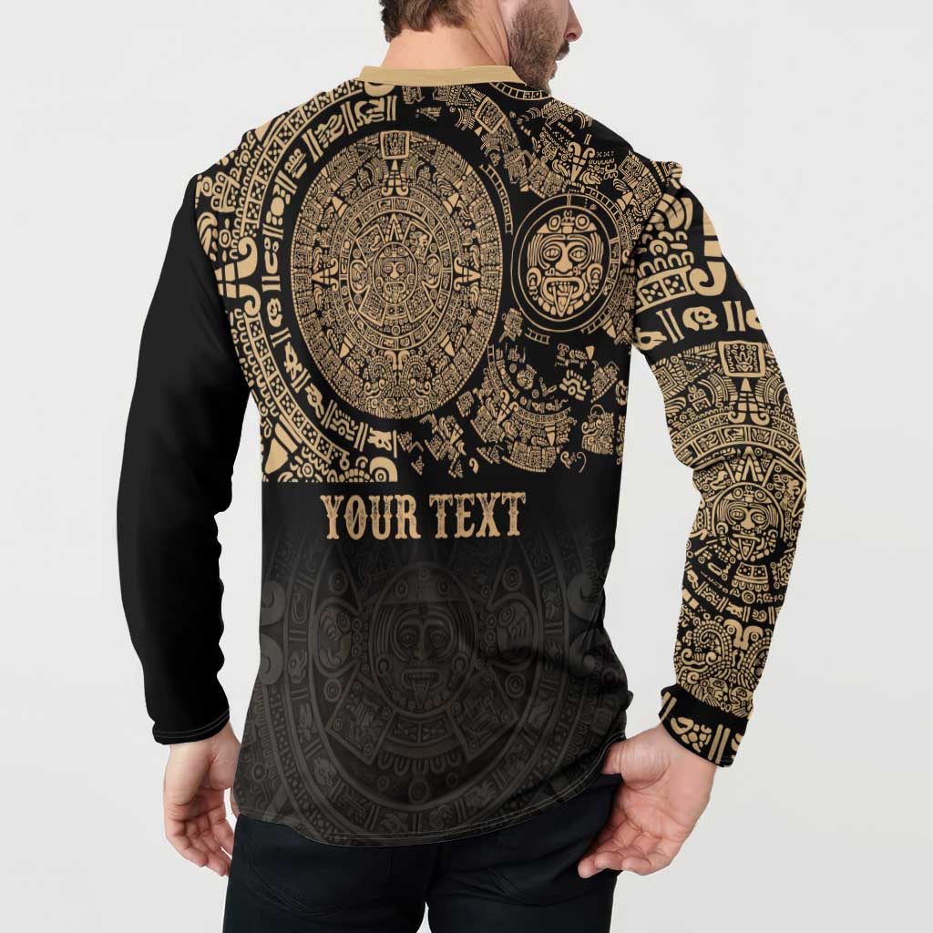 Gulf of Mexico Personalized Button Sweatshirt Since 1569 Aztec Vingtage