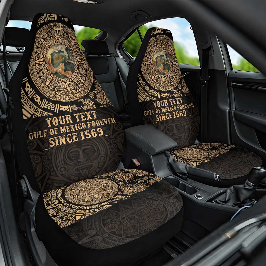 Gulf of Mexico Personalized Car Seat Cover Since 1569 Aztec Vingtage