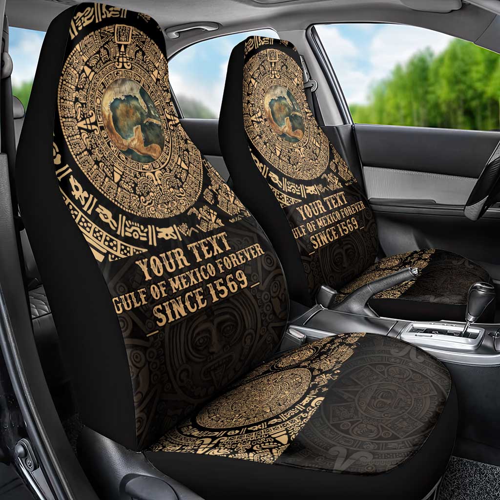 Gulf of Mexico Personalized Car Seat Cover Since 1569 Aztec Vingtage