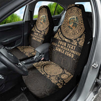 Gulf of Mexico Personalized Car Seat Cover Since 1569 Aztec Vingtage