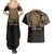 Gulf of Mexico Personalized Couples Matching Summer Maxi Dress and Hawaiian Shirt Since 1569 Aztec Vingtage