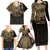 Gulf of Mexico Personalized Family Matching Long Sleeve Bodycon Dress and Hawaiian Shirt Since 1569 Aztec Vingtage