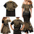Gulf of Mexico Personalized Family Matching Mermaid Dress and Hawaiian Shirt Since 1569 Aztec Vingtage