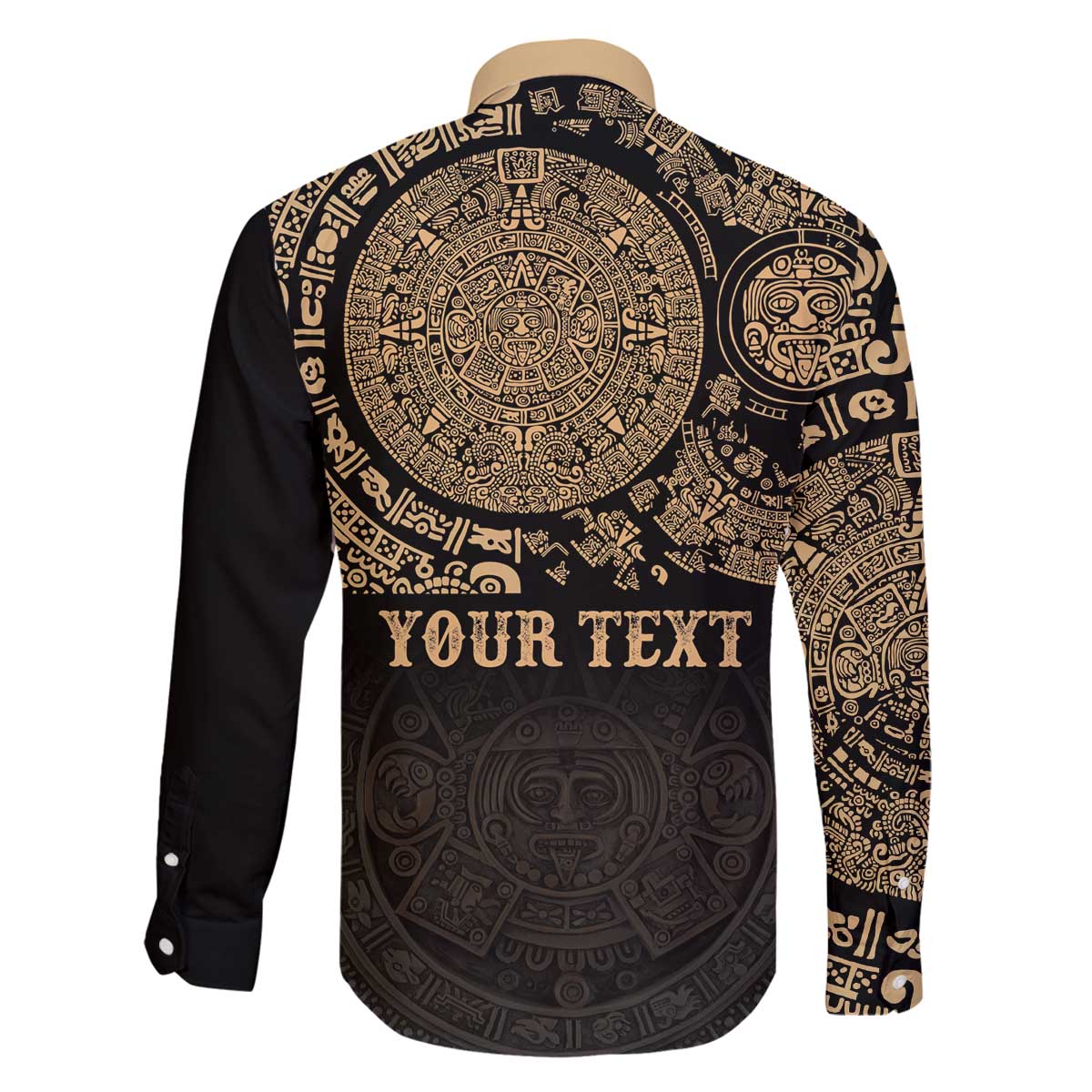 Gulf of Mexico Personalized Family Matching Off The Shoulder Long Sleeve Dress and Hawaiian Shirt Since 1569 Aztec Vingtage